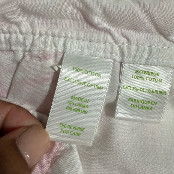 Lilly Pulitzer The Callahan Pink and White Geometric Shorts - Picture 6 of 12